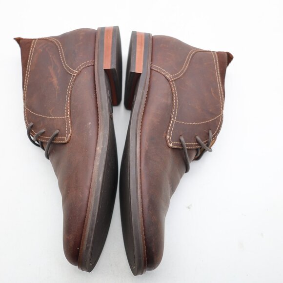 Cole Haan  Howlette Plain Toe Chukka Boot Men\'s Size 12 M Brown Leather C29881